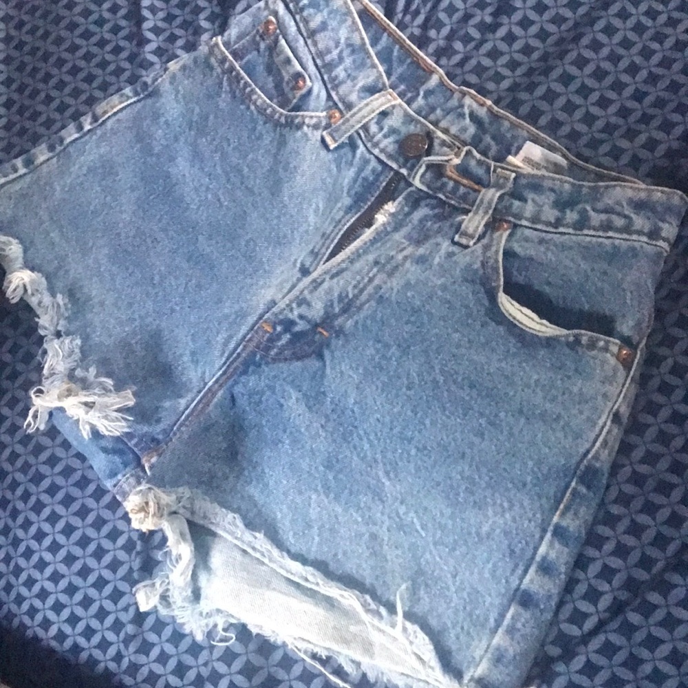 High waisted shorts